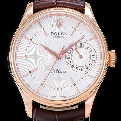 SA급 로렉스남성용 셀리느 데이트 39mm 오토매틱 Cal.3165 화이트다이얼 ROL49902 xx