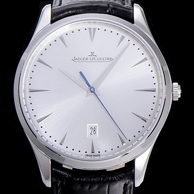 SA급 예거르꿀뜨르남성용 마스터 울트라 씬 데이터 40미리 오토매틱 실버다이얼 JAG92687 xx