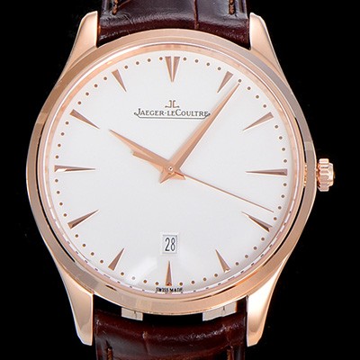 SA급 예거르꿀뜨르남성용 마스터 울트라 씬 데이터 40미리 오토매틱 화이트다이얼 JAG68267 xx