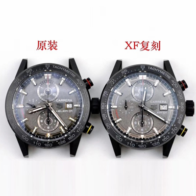 SA급 태그호이어남성용 신상품출시!! 카레라 CAR201J.FT6087 크로노그래프 칼리버 호이어01 43mm PVD코팅 오토매틱 그레이다이얼 TAG16064 xx