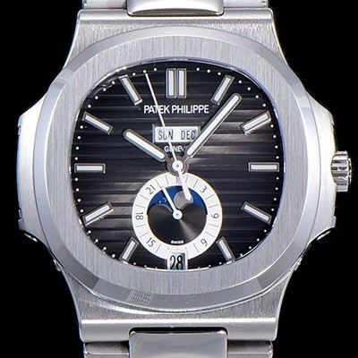 SA급 파텍필립남성용 노틸러스 오토매틱 40mm 그레이다이얼 오토매틱 PAT59126 xx