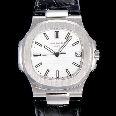 SA급 파텍필립남성용 최신! 노틸러스 5711  Cal.324 S C타입무브 오토매틱 40mm 가죽줄 화이트다이얼 PAT38012 xx
