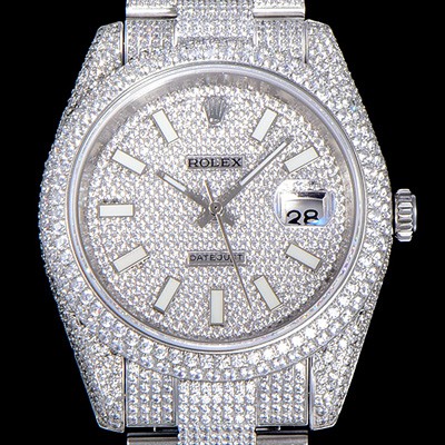 SA급 로렉스남성용 1:1수제공정 제작！！ 데이져스트 41mm 다이아몬드 904L 오토매틱 보석다이얼 ROL58342 xx