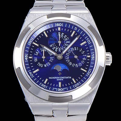 SA급 바쉐런 콘스탄틴 남성용 오버시즈 4300V 오토매틱 1120QP/1타입 41.5미리 메탈케이스 블루다이얼 VAC73733 xx