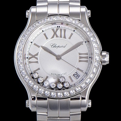 SA급 쇼파드 여성용 해피 스포츠 36미리 오토매틱 ETA2892-2 최상급 쥬얼셋팅 메탈시계 화이트다이얼 CHO73638 xx