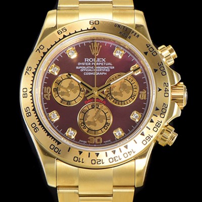 SA급 로렉스 남성용 데이토나 코스모그래프 오토매틱 40미리 칼리버 4130 타입 18K 옐루골드 올금 금장시계 래드다이얼 ROL79816 xx