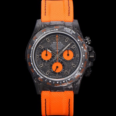 SA급 로렉스 남성용 데이토나 DIW 포지드카본 커스텀 40미리 크로노그래프 오토매틱 Cal.4130 무브먼트 블랙 다이얼 ROL79679 xx