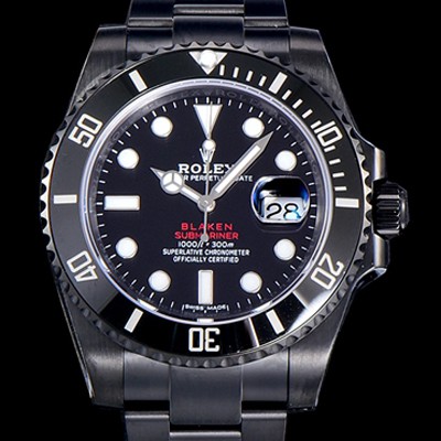 SA급 로렉스 남성용 서브마리너 데이터 2824-2 무브 블랙 PVD 코딩 케이스 40미리 오토매틱 블랙다이얼 ROL79479 xx