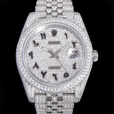 SA급 로렉스 남성용 데이져스트 오토매틱 아시안 2824-2 타입  41mm 904L 다이아몬드 메탈줄 보석다이얼  rol61537 xx