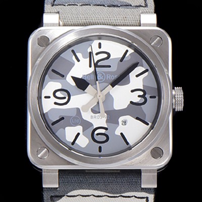 SA급 벨앤로즈 남성용 BR0392 BAPE Marks 25주년 애디션 오토매틱 ETA2836-2 타입 42mm 나토천 그레이 카모다이얼 bel07926 xx