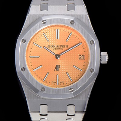 SA급 오데마피게 로얄오크 점보 엑트라-씬 오토매틱 Cal.2121 타입 39mm 남성용 메탈줄 옐루다이얼 aud71840 xx