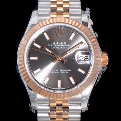 SA급 로렉스 여성용 2021신상 데이져스트 오토매틱 ETA2824-2688 31mm 18K로즈골드 메탈줄 그레이 다이얼 rol17598 xx