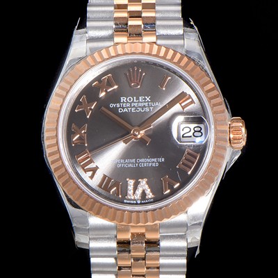 SA급 로렉스 여성용 2021신상 데이져스트 오토매틱 ETA2824-2688 31mm 18K로즈골드 메탈줄 그레이 다이얼rol71856 xx