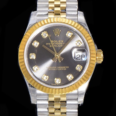 SA급 로렉스 여성용 2021신상 데이져스트 오토매틱 ETA-2688 31mm 18K옐루골드 메탈줄 그레이 다이얼 rol52860 xx