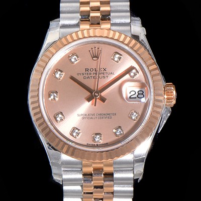 SA급 로렉스 여성용 2021신상 데이져스트 오토매틱 ETA-2688 31mm 18K로즈골드 메탈줄 골드 다이얼 rol25671 xx