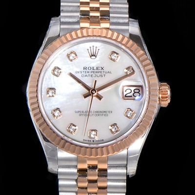 SA급 로렉스 여성용 2021신상 데이져스트 오토매틱 ETA-2688 31mm 18K로즈골드 메탈줄 화이트 자게 다이얼 rol94261 xx