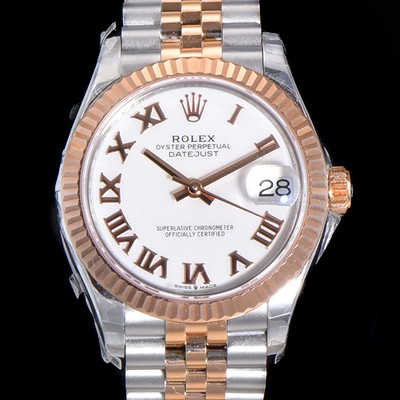 SA급 로렉스 여성용 2021신상 데이져스트 오토매틱 ETA-2688 31mm 18K로즈골드 메탈줄 화이트 다이얼 rol19246 xx