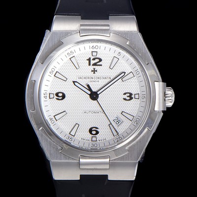 SA급 바쉐런 콘스탄틴 남성용 오버시즈 오토매틱 9015타입 42mm 러버/우레탄줄 화이트다이얼 vac32654 xx