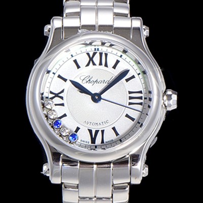 SA급 쇼파드 여성용 해피스포츠 다이아몬드 오토매틱 A2892-2 타입 30mm 메탈줄 화이트다이얼 cho80547 xx