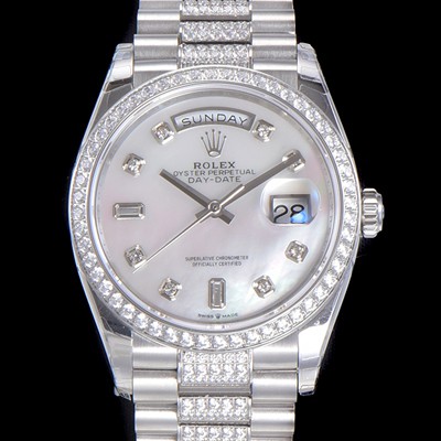 SA급 로렉스 남성용 데이데이트 오토매틱 Cal.3235타입 36mm 다이아베젤부착 메탈줄 자게다이얼 rol05291 xx