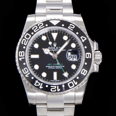 SA급 로렉스 남성용 904L 스틸!! 2022신형 지엠티 마스터II 116710LN-78200 듀얼 타임 24시간 회전 베젤 신형 Cal. 3186 오토매틱 무브먼트 블랙 다이얼 브레이슬릿 ROL03160 xx