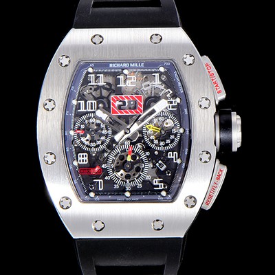 SA급 리차드밀레 남성용 최고급형 RM11-03 플라이백 크로노그래프 50미리 스켈레톤 다이얼 오토매틱 무브먼트 RIC08224 xx