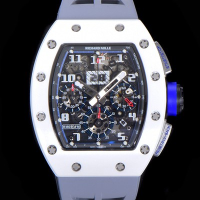 SA급 리차드밀레 남성용 RM11-02 클래식 세라믹 50미리 남성용시계 7750 크로노그래프 오토매틱 블랙다이얼 RIC09620 xx