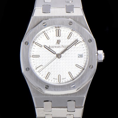 SA급 오데마피게 여성용 로얄오크 점보 엑스트라씬 오토매틱 34미리 블루다이얼 AUD87423 xx