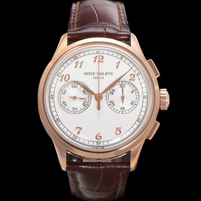 SA급 파텍필립 남성용 컴플리케이션 5170G 크로노그래프 18k로즈골드 오토매틱 7750 타입 39mm 가죽줄 화이트 다이얼 pat2212 xx