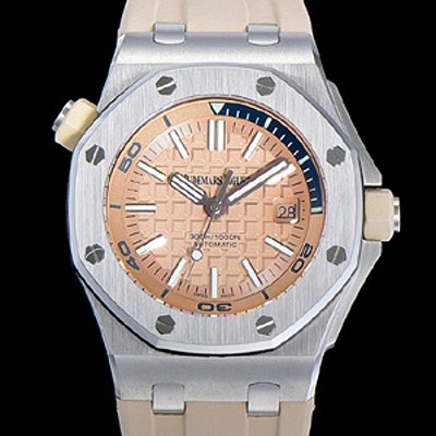 SA급 오데마피게 남성용 옐로 세라믹 다이버!!로얄오크 오프쇼어15710ST.OO.A038CA.01 옐로 와플 다이얼 오토매틱 무브먼트 AUD12308 xx