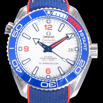 SA급 오메가 남성용 씨마스터 522.32.44.21.03.001 플래닛 오션 600M Co-Axial 43.5 미리 오토매틱 화이트다이얼 OMG98187 xx