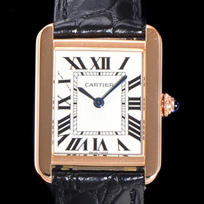 SA급 까르띠에 여성용 신상 탱크 W5200005 악어가죽  31mm 로즈골드 화이트 다이얼 쿼츠므브먼트 CAR01572 xx