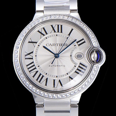 SA급 까르띠에 남성용 발롱블루 WE9009Z3 42mm 다이아몬드 베젤 ETA2824-2 오토매틱 무브먼트 CAR11193 xx