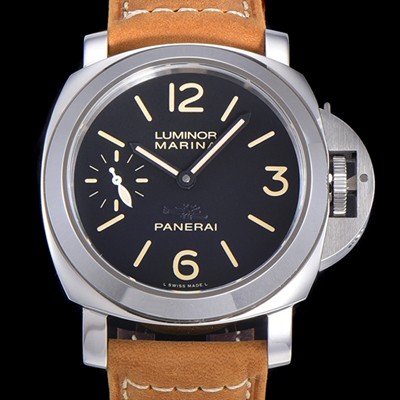 SA급 파네라이 남성용 루미노르 마리나 파리 한정100개 PAM00414 블랙 다이얼 44mm 오토매틱 무브먼트 PAN02182 xx