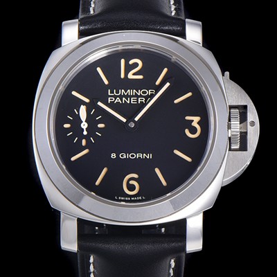 SA급 파네라이 남성용 루미노르 PAM00915 베이스-44MM 블랙 다이얼 신형 PANERAI Cal. P.6000 Type 수제공정형 튜닝완료 무브먼트 PAN02183 xx
