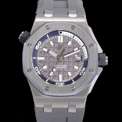 SA급 오데마피게 남성용 로얄오크 오프쇼어 다이버 오토매틱 Cal.4308타입  42mm 우레탄줄 그레이다이얼 aud9591 xx