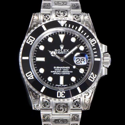 SA급 로렉스 남성용 서브마리너 오토매틱 Cal.3135 타입 40mm 904L메탈+무늬 블랙다이얼  rol9151 xx