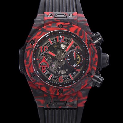 SA급 휴블렛 남성용 빅뱅 유니코 풀카본 제질 오토매틱 Hub1242 타입 45mm 러버우레탄줄 스켈래톤다이얼  hub5195 xx