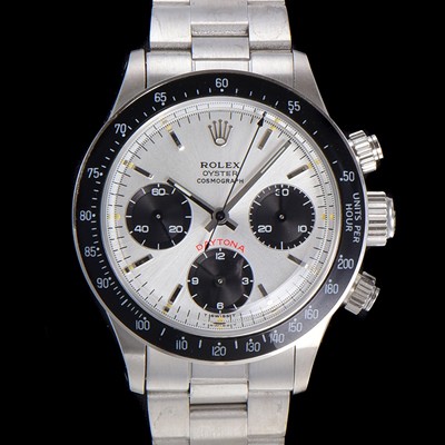 SA급 로렉스 남성용 1965년 모델 클래식 코스모그래프 데이토나 Ref.6241 수동감기/기계식 37mm 스크류 다운 푸셔 메탈줄 화이트다이얼 rol1193 xx