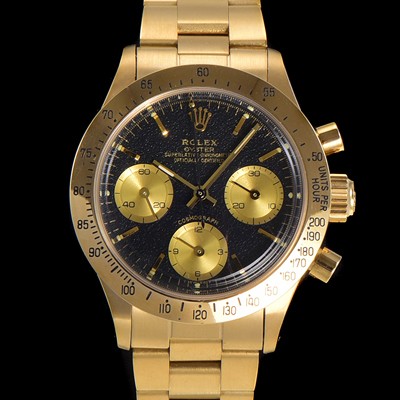 SA급 로렉스 남성용1965년 모델 클래식  코스모그래프 데이토나  Ref.6239 수동감기/기계식 37mm 18K옐루골드 스크류 다운 푸셔 메탈줄 블랙다이얼 rol5391 xx