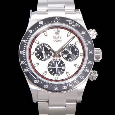 SA급 로렉스 남성용 데이토나 6263 오토매틱 크로노그래프 ETA 7750-2 타입 40mm 메탈줄 화이트다이얼  rol8294 xx