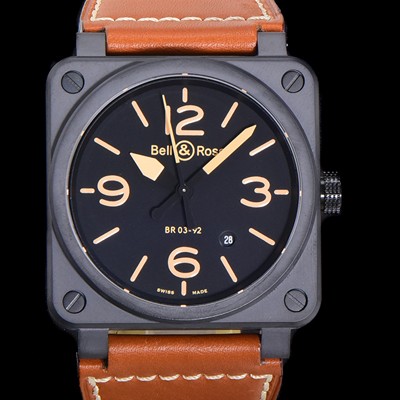 SA급 벨앤로즈 남성용시계 BR03 오토매틱 미요타 9015타입 세라믹케이스 42mm 러버줄 블랙다이얼 bel8422 xx