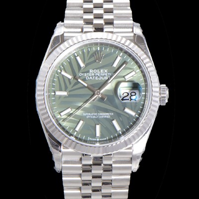 SA급 로렉스 남성용 904L스틸!! 2023신형 데이저스트 36mm II m126234-0047 올리브 그린 다이얼 스틸 브레이슬릿 신형 Cal.3235 오토매틱 무브먼트 ROL16110 xx