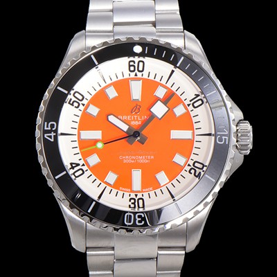 SA급 브라이틀링 뉴 다이버워치 남성용 슈퍼오션 44mm 오토매틱 ETA2824-2 타입 크로노미터 메탈줄 세라믹베젤 래드다이얼 bre27728 xx
