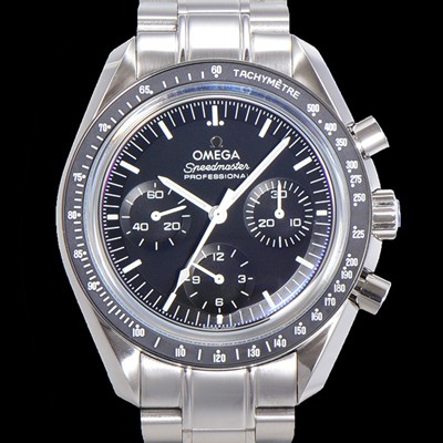 SA급 오메가 남성용 스피드마스터 문워치  프로페셔널 수동기계식 1861타입  42mm 메탈줄 블랙다이얼 omg62324 xx