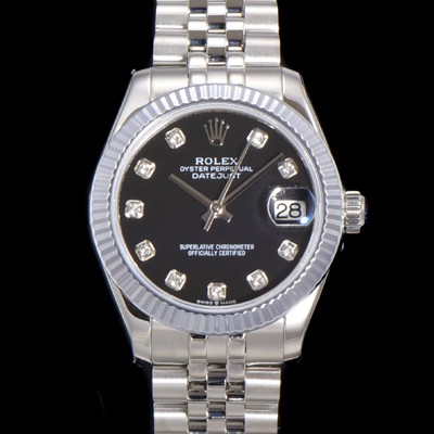 SA급 로렉스 여성용 데이져스트 오이스터 31mm 레이디 오토매틱 5열 브레이슬릿 메탈줄 블랙다이얼 rol37295 xx