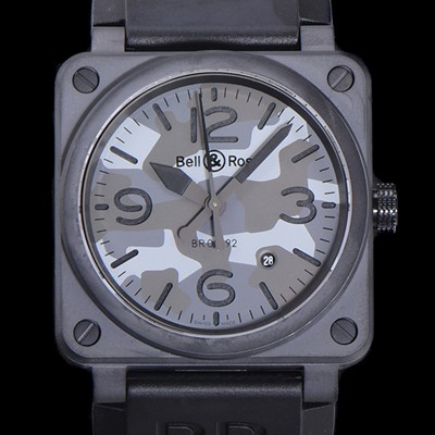 SA급 벨엔로즈 남성용 BR03-92 다이버 세라믹 오토매틱 9015 타입 42mm 우레탄줄 카모 다이얼 bel80303 xx