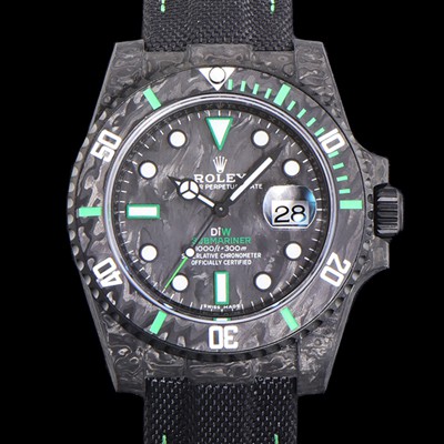 SA급 로렉스 남성용 서브마리너 41mm 포지드카본 오토매틱 Cal.3135 블랙 다이얼 rol49217 xx