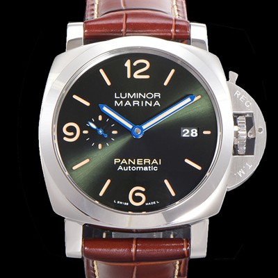 SA급 파네라이 남성용 루미노르 PAM01116  44미리 오토매틱 무브먼트 그린 다이얼 pan9123 xx