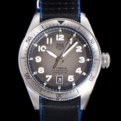 SA급 태그호이어 남성용 오타비아 WBE5114 베스트에디션 오토매틱 42미리 가죽줄 그레이다이얼 TAG73877 xx